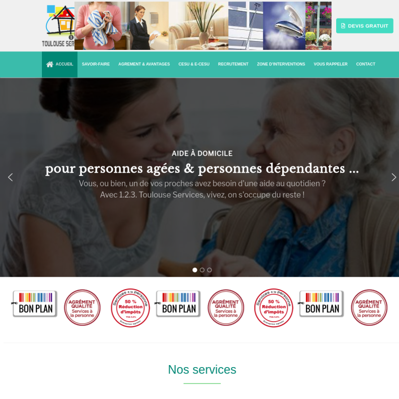 1 2 3 Toulouse services