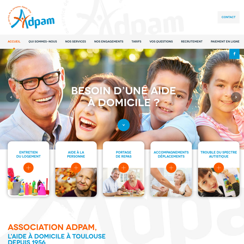 ADPAM ASSOCIATION AIDE A DOMICILE