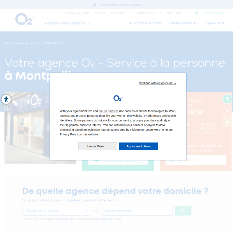 Agence O2 Montpellier Est - Services à domicile