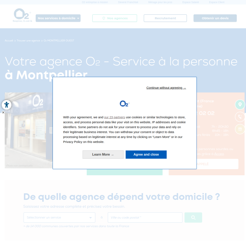 Agence O2 Montpellier Ouest - Services à domicile