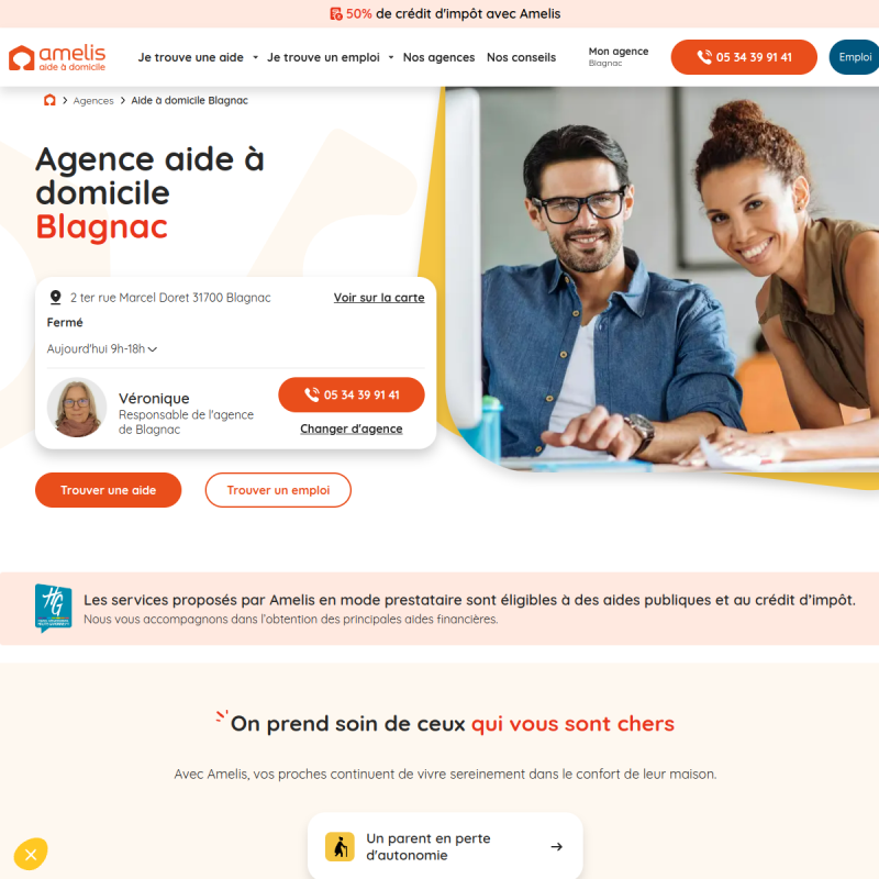 Amelis Blagnac - Aide à domicile