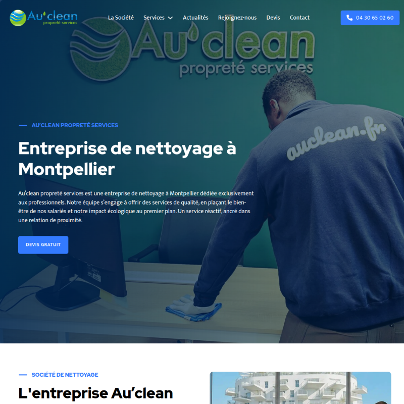 AU'CLEAN | Entreprise de nettoyage