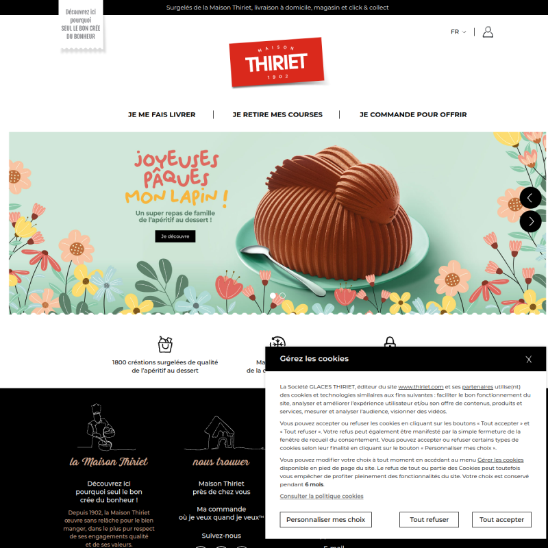 Centre de livraison Maison Thiriet