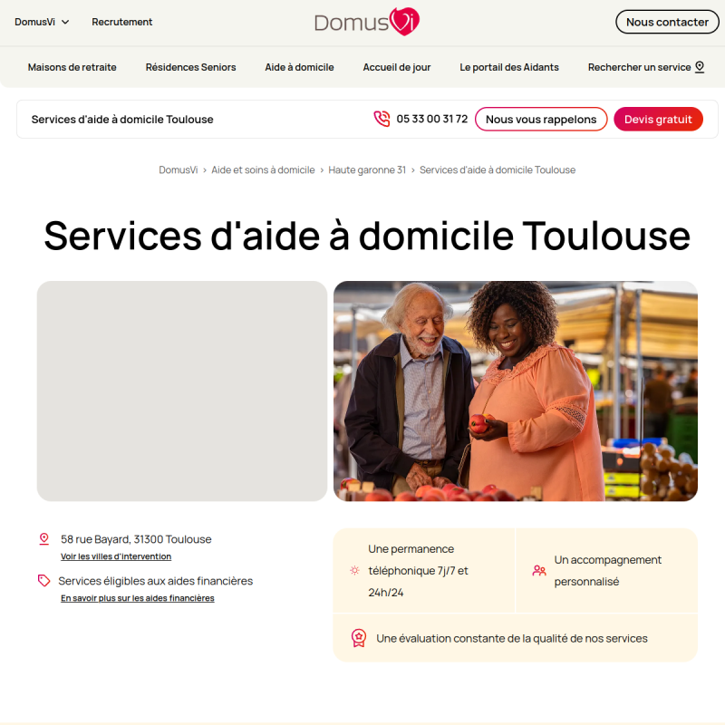 DomusVi Domicile Toulouse