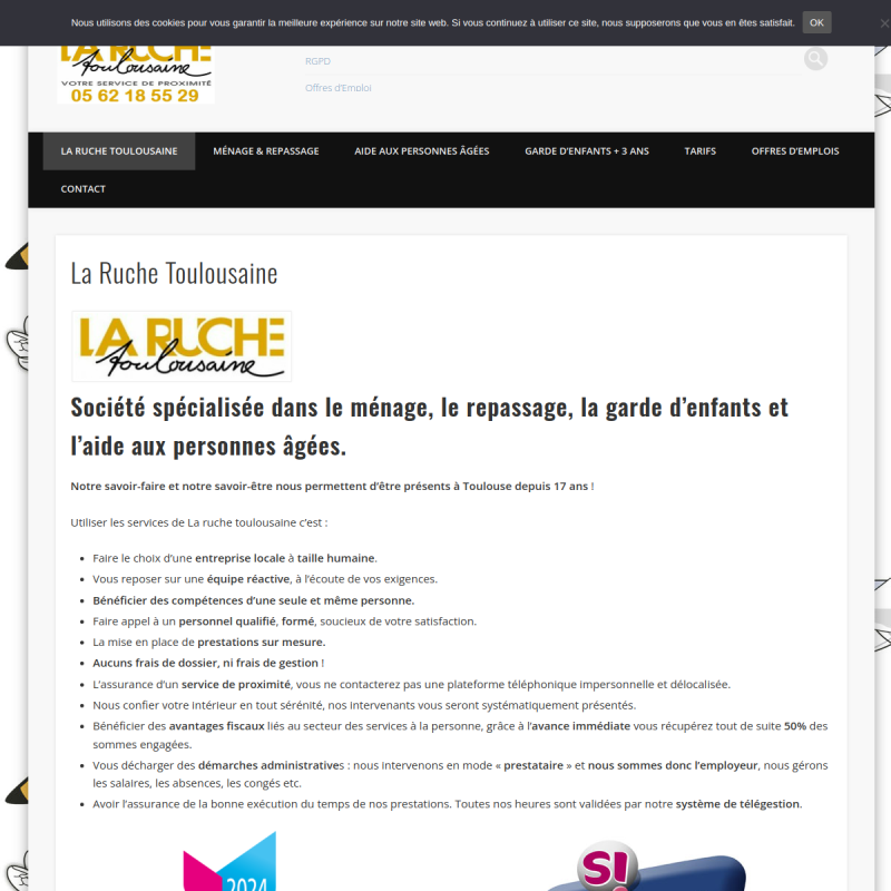 La Ruche Toulousaine - Femme de ménage Toulouse