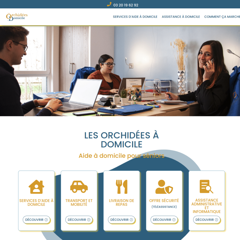 Les Orchidées à domicile