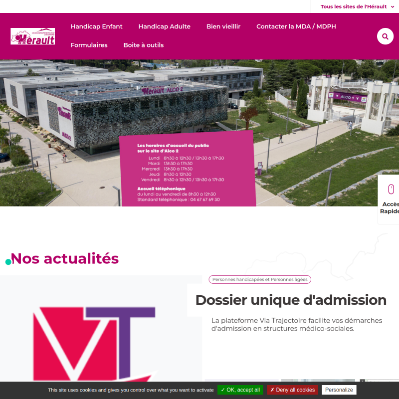 Maison des Personnes Handicapées de l'Hérault