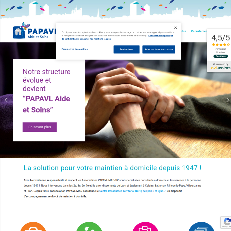 PAPAVL Aide et Soins - Lyon 7