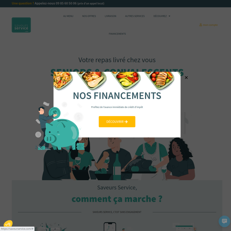 SAVEURS SERVICE | Portage de repas - Montpellier