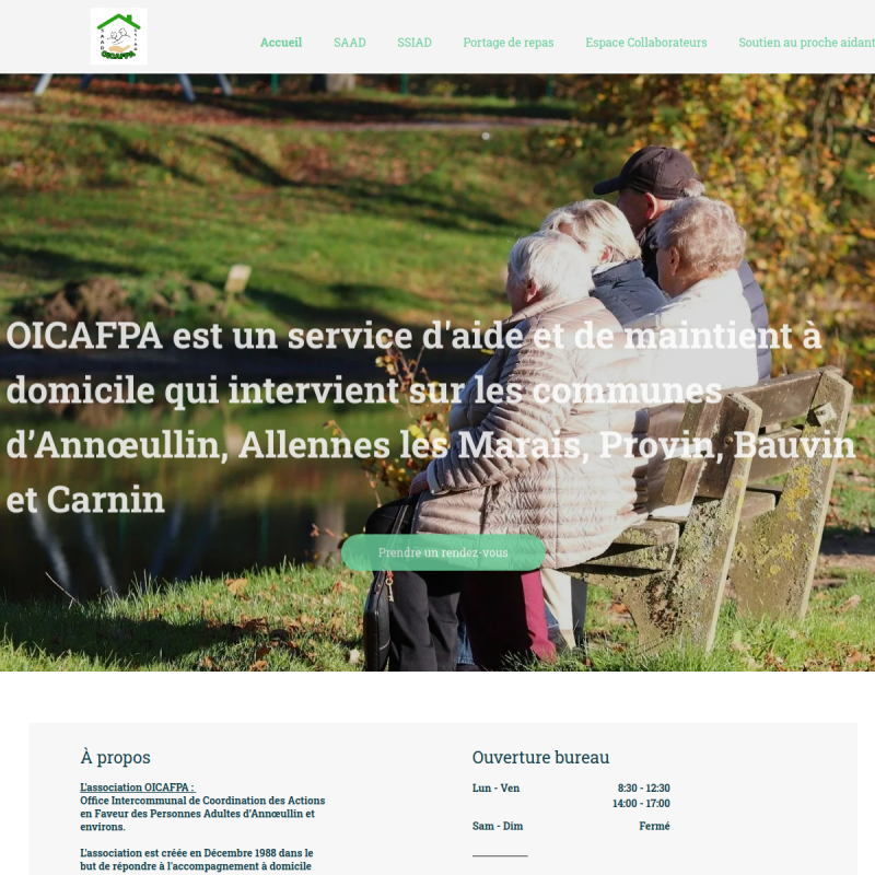 Service d'aide à domicile SSIAD SAAD OICAFPA