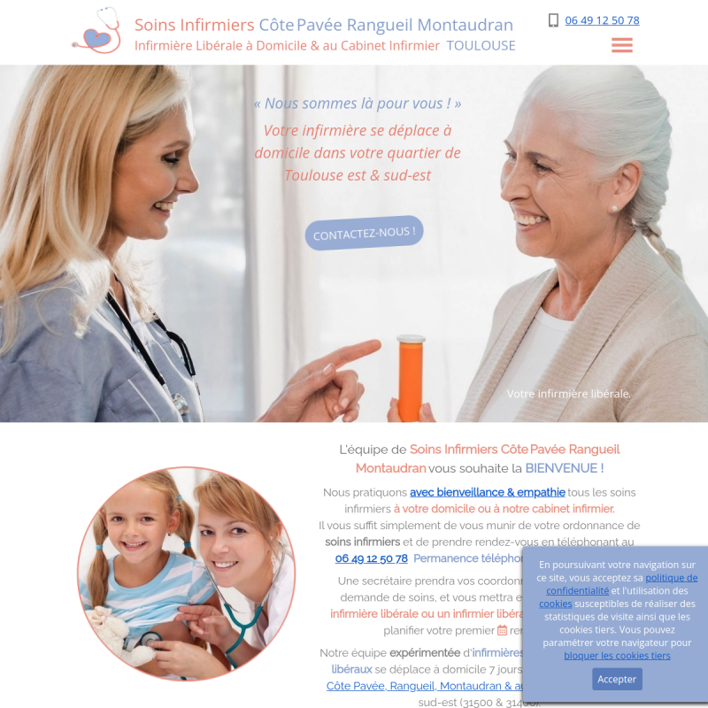 Soins Infirmiers Côte Pavée Rangueil Montaudran Infirmière à Domicile
